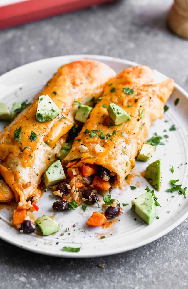 Veggie Enchilada.