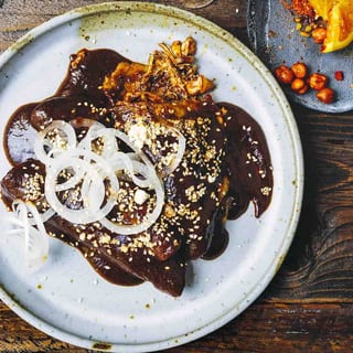 L Enchiladas De Mole (2)