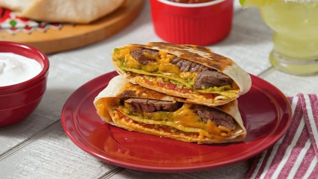 Fajita Steak Wrap.