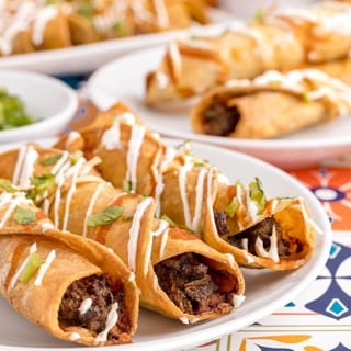 HH Roll Taquitos bite Beef