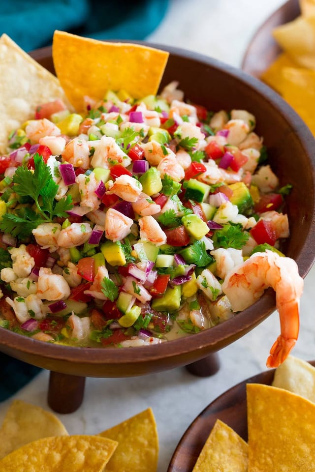 Mixed Ceviche.