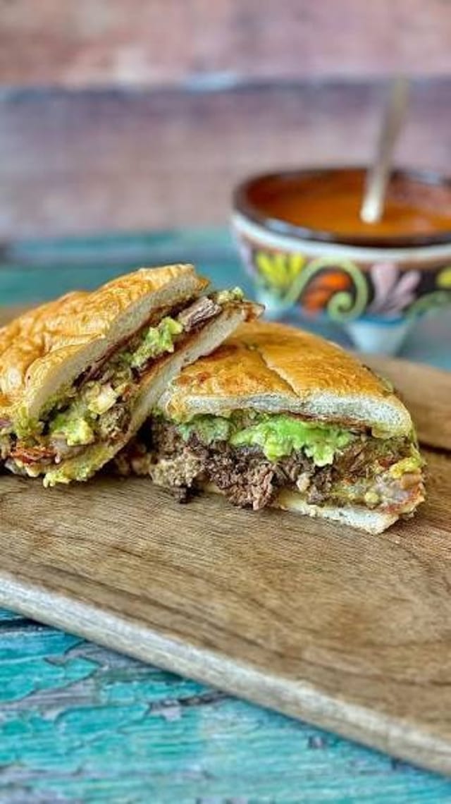 Torta Mexicana Steak.