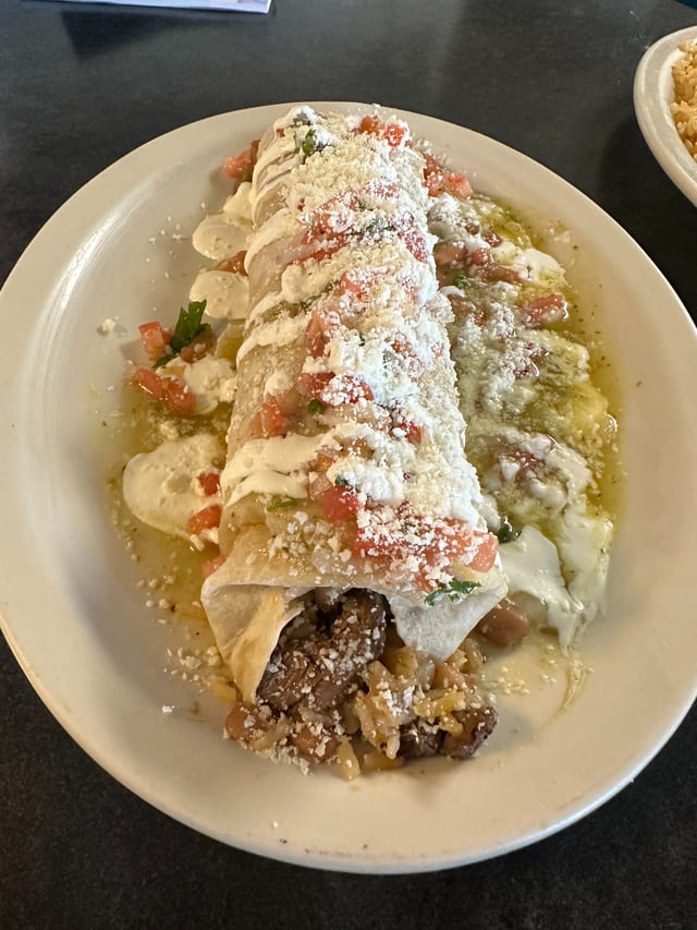 Flour Tortilla Wrap Burrito.