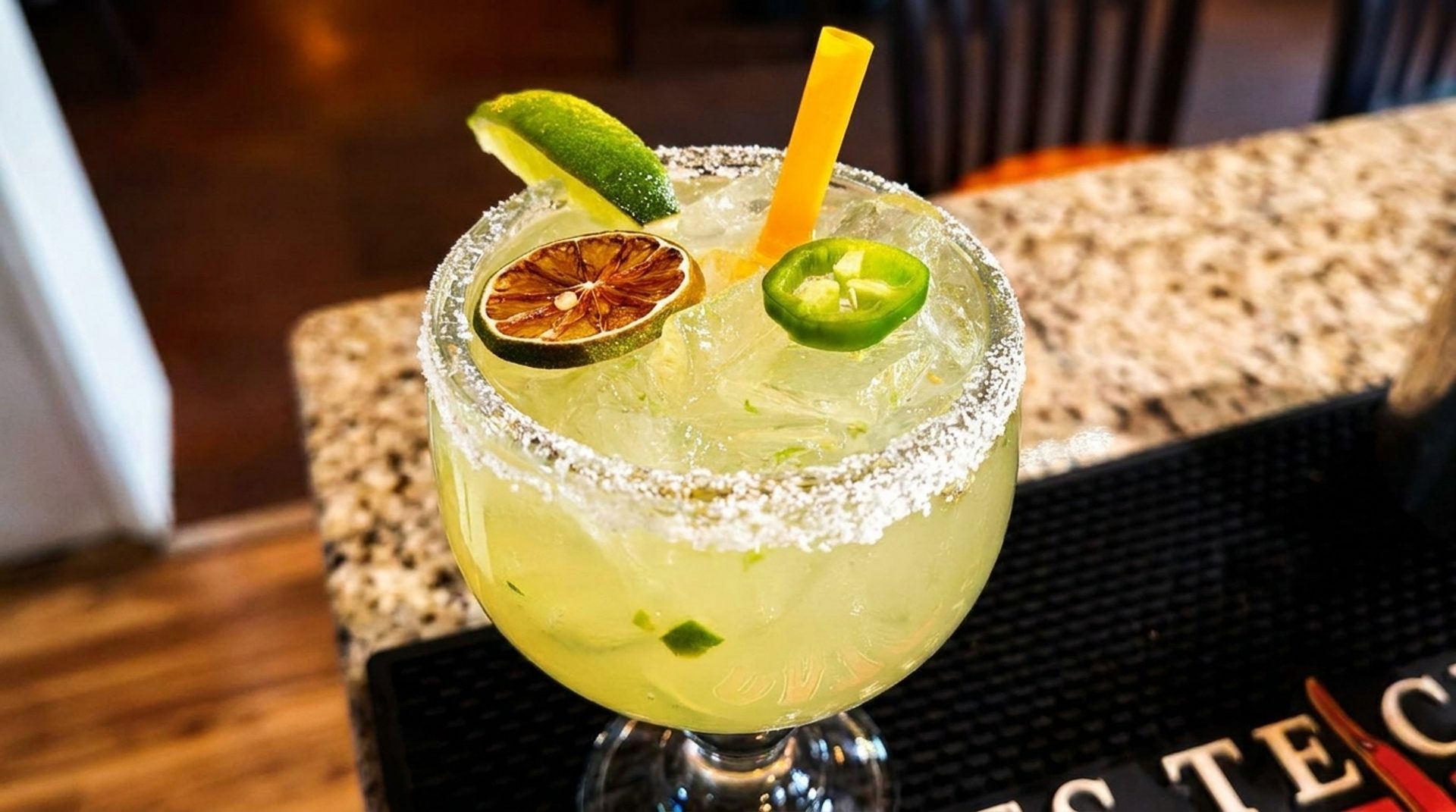 Fresh-Squeezed Margaritas at the Bar