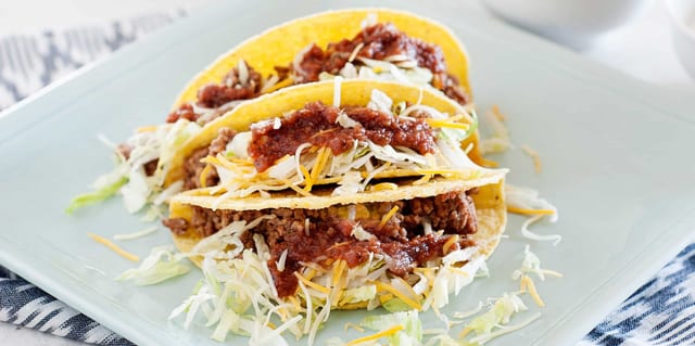Hard Shell American Taco.