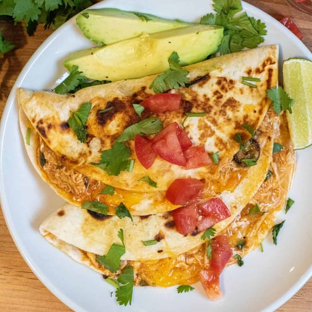 L Enchilada and Taco.