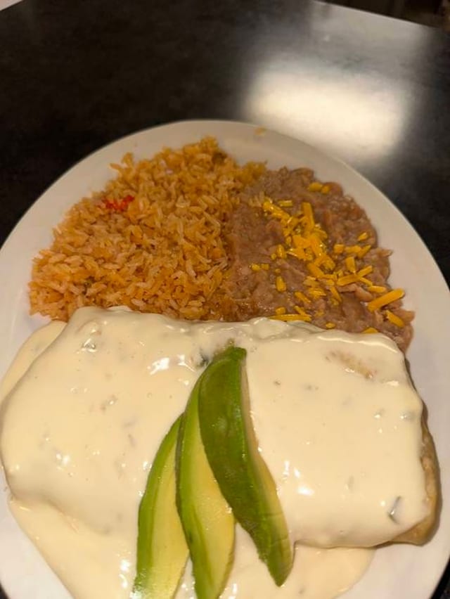 Shrimp Chimichanga.