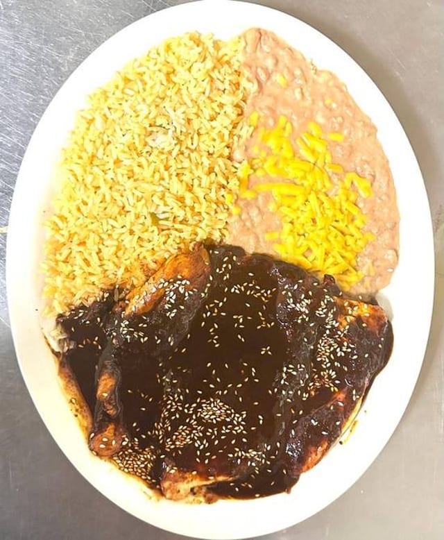 Chicken Mole Poblano.