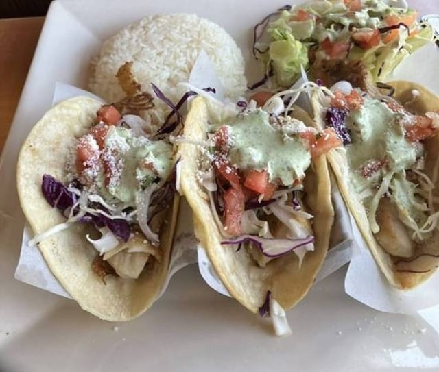 Grilled Fish Taco.